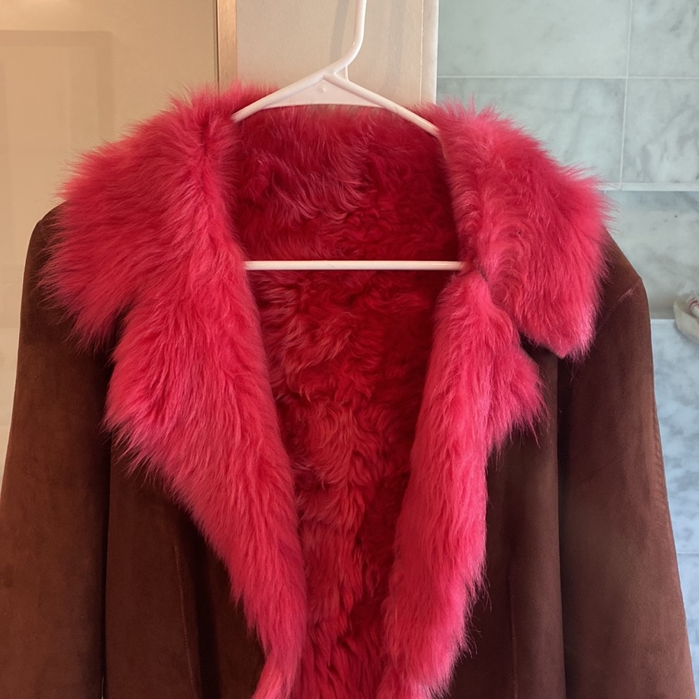 Suede Leather Jacket - image 3